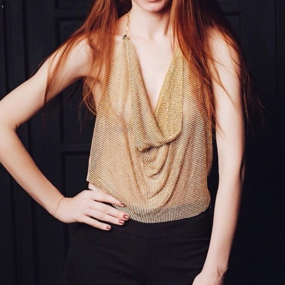 Metal gold top! Burning Man. - Picture 2 of 5